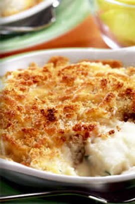 Gratin de coquilles Saint-Jacques