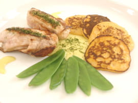 Mignons de lapin au wasabi