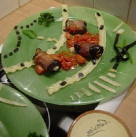 Involtini d aubergines
