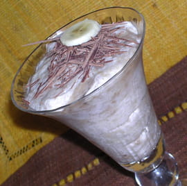 Mousse � la banane
