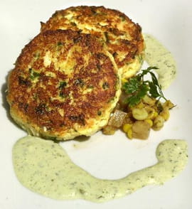 Galettes de pomme de terre � la menthe