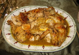Poulet au safran
