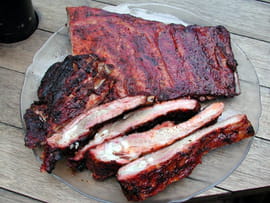 Travers de porc grill�s