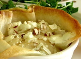 Bricks � la poire et au fromage
