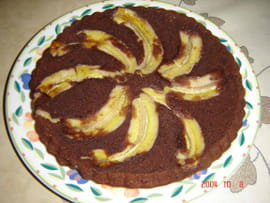 Moulin � vent banane-chocolat