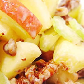 Salade d endives aux pommes et noix de Grenoble