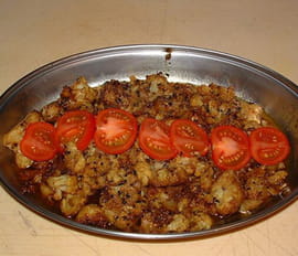 Chou-fleur au curry