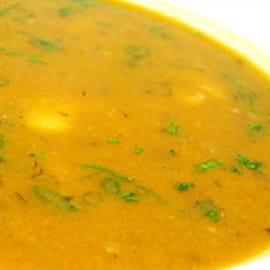 Bisque de crevettes roses
