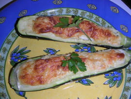 Courgettes souffl�es