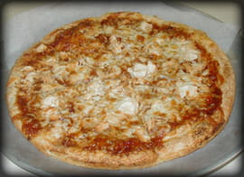 Pizza au poulet