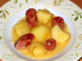 Chorizo aux pommes de terre