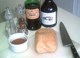 Foie gras au vin d �pices