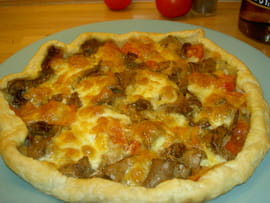 Tarte aux girolles