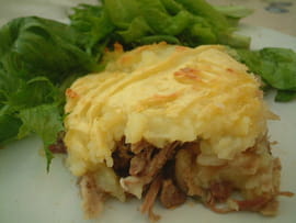Hachis parmentier de poulet
