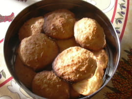 Biscuits � la noix de coco