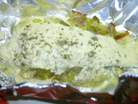 Cabillaud en papillotes