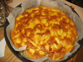 G�teau moelleux pommes/poires