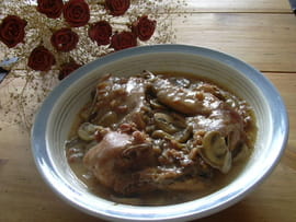 Lapin en gibelotte