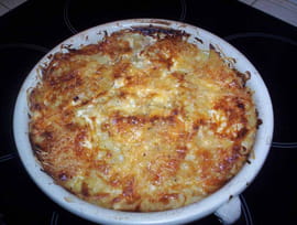 Gratin de chou et pommes de terre