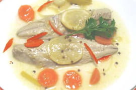 Maquereaux au vin blanc