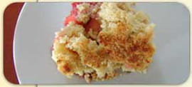 Crumble pommes-fraises
