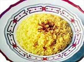 Riz pilaf au miel et curry