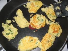 Galettes de pomme de terre aux herbes