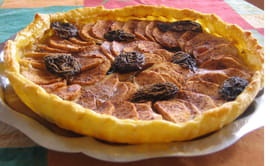 Tarte pommes pruneaux