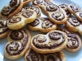 Palmiers choco-noisettes