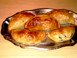 Petits chaussons banane-chocolat