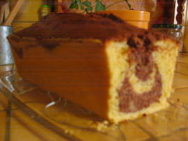 Marbr� chocolat vanille