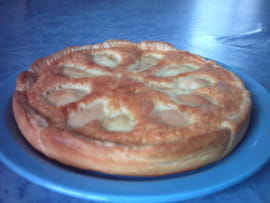 Tarte poire amande