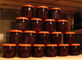 Confiture de garriguettes � la vanille de Tahiti