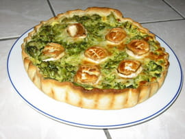 Tourte brocoli ch�vre