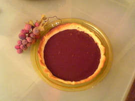 Tarte croustillante aux deux chocolats