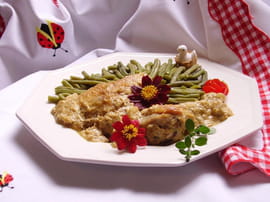 Poulet � la moutarde