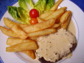 Steak au poivre