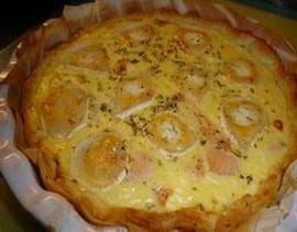 Quiche au saumon