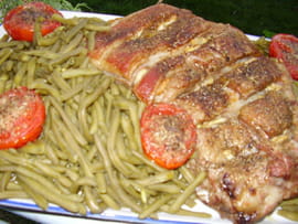 Poitrine d agneau r�tie fa�on m�choui