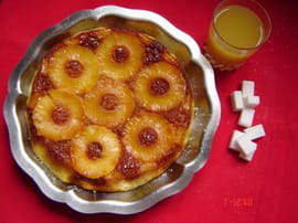 G�teau renvers� � l ananas