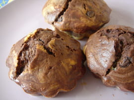 Madeleines au chocolat