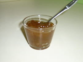 Confiture de rhubarbe au gingembre