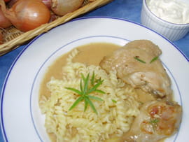 Poulet � l estragon