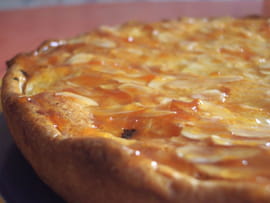 Tarte poires-amandes