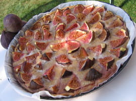Tarte aux figues et noix