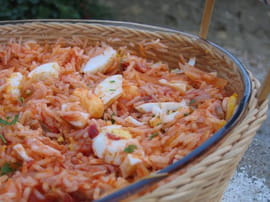 Riz de thon � la tomate