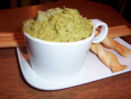 Houmous de petits pois