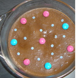 Mousse au chocolat et smarties
