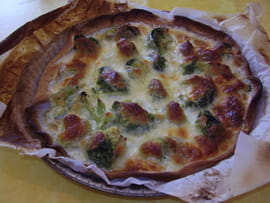 Tarte brocoli mozzarella