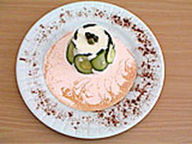 Terrine de courgettes au ch�vre frais